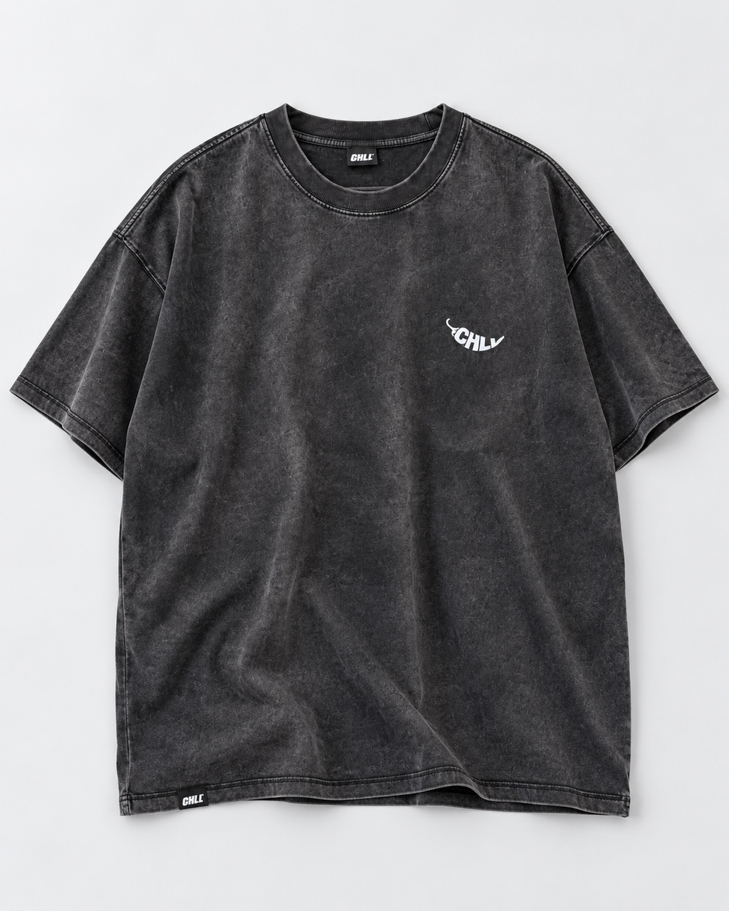 CHLL® Washed T-shirt Black