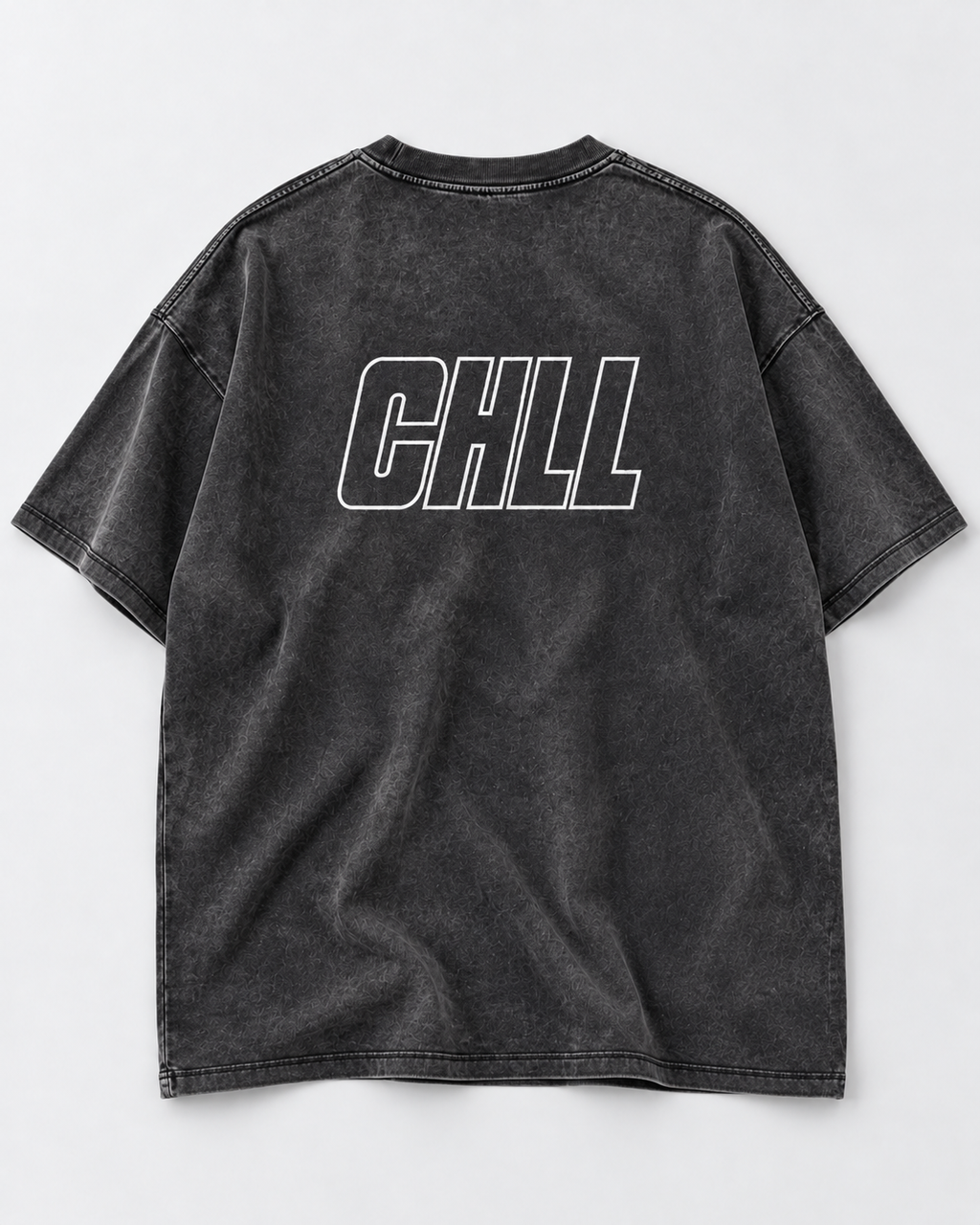 CHLL® Washed T-shirt Black