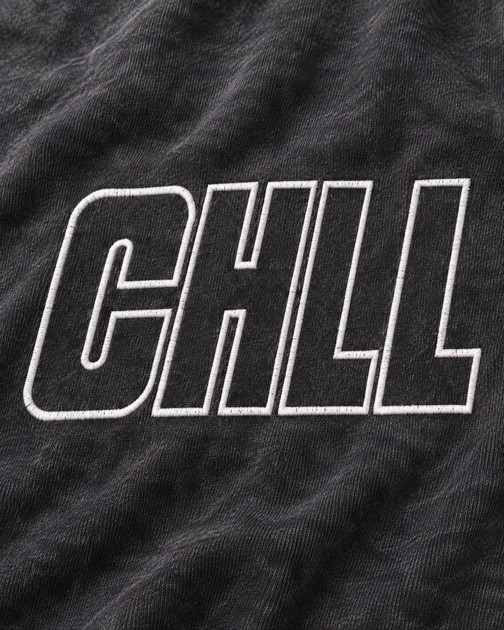 CHLL® Washed T-shirt Black
